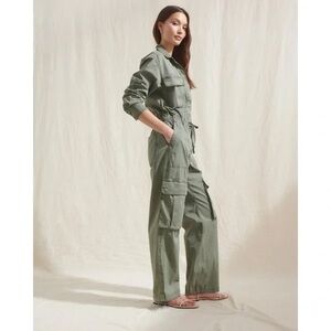 💚Abercrombie & Fitch Green Utility Jumpsuit💚